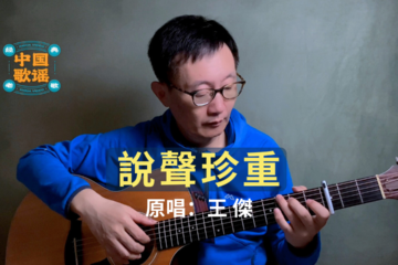 王傑 說聲珍重 吉他譜 吉他彈奏